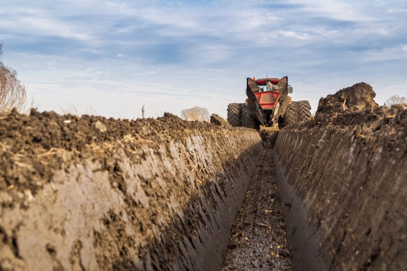 Drainage Ditch Excavation in Houston, TX