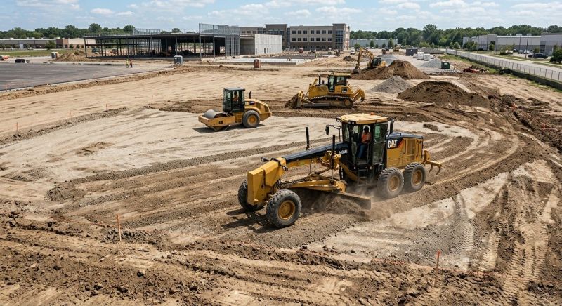 Parking Lot Leveling in Cleveland, TN